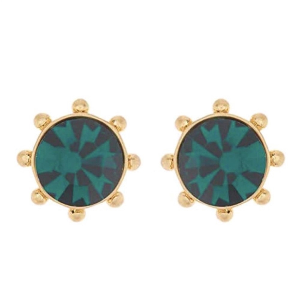 KATE SPADE New York Emerald stud Earrings